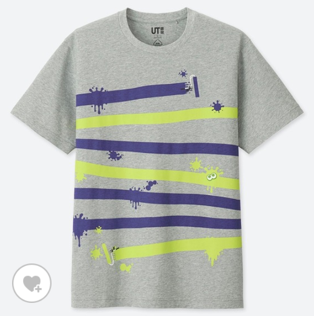 一着千円以下のスプラトゥーンtシャツ ユニクロのtシャツ Ut ラインナップにスプラトゥーンが登場