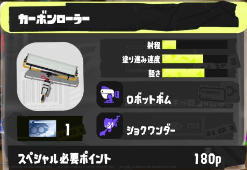 スプラ3 カーボンローラーのおすすめギアとサブ スペ 射程 評価 スプラトゥーン3